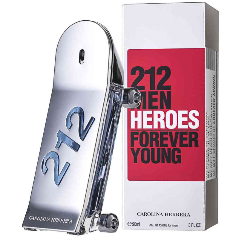 Carolina Herrera 212 Heroes Forever Young for Men Eau de Toilette 90ml