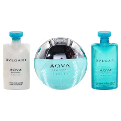Bvlgari AQVA+Shampoo+After Shave Balm Gift Set 65ml