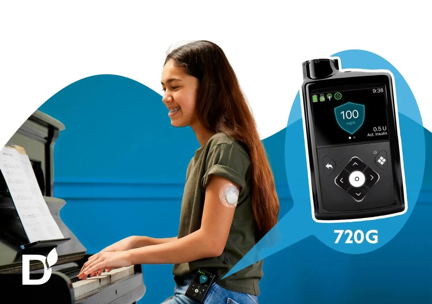پمپ انسولین مدترونیک MiniMed 720G